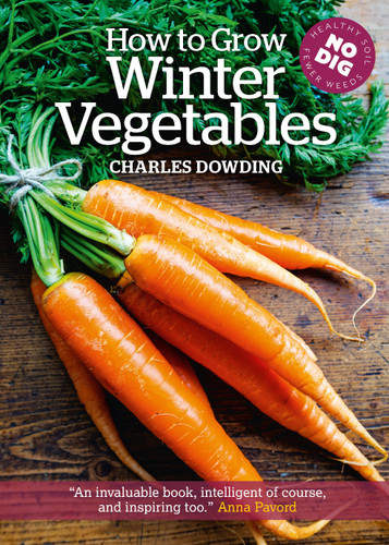 How to Grow Winter Vegetables book cover by Charles Dowding