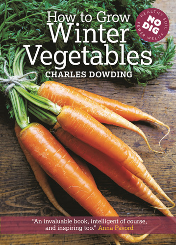 How to Grow Winter Vegetables book cover by Charles Dowding