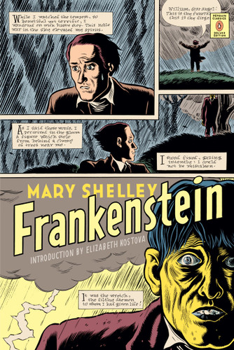Frankenstein: (Penguin Classics Deluxe Edition) (Penguin Classics Deluxe Edition) book cover by Mary Shelley