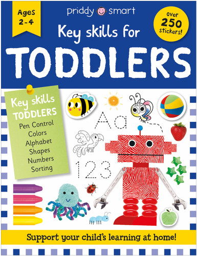 Key Skills for Toddlers (Key Skills for Kids) book cover by Roger Priddy, Priddy Books