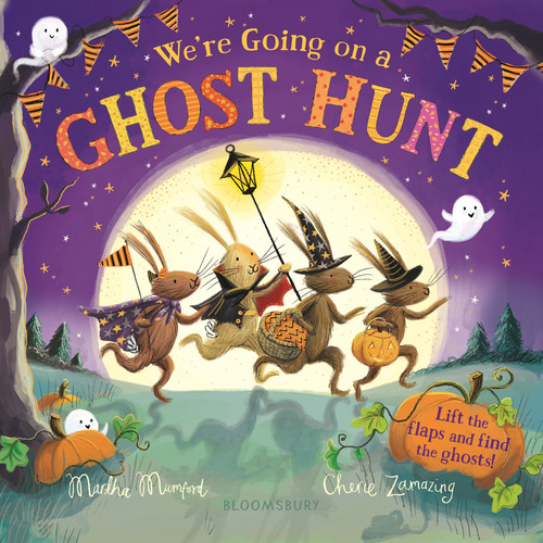We're Going on a Ghost Hunt: The perfect gift for Halloween (The Bunnies of Hoppity Hill) book cover by Martha Mumford