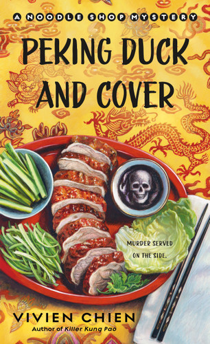 Peking Duck and Cover: A Noodle Shop Mystery book cover by Vivien Chien