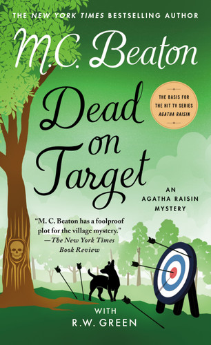 Dead on Target: An Agatha Raisin Mystery (Agatha Raisin Mysteries #34) book cover by M. C. Beaton, R.W. Green