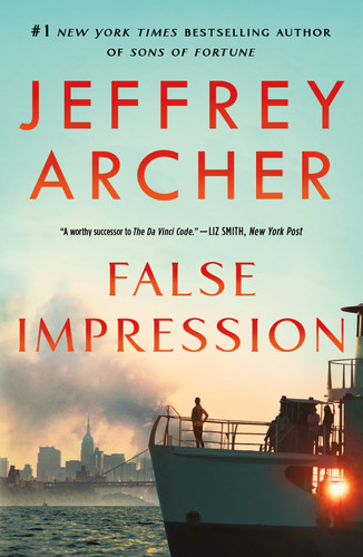 False Impression book cover by Jeffrey Archer