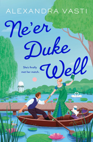 Ne'er Duke Well book cover by Alexandra Vasti