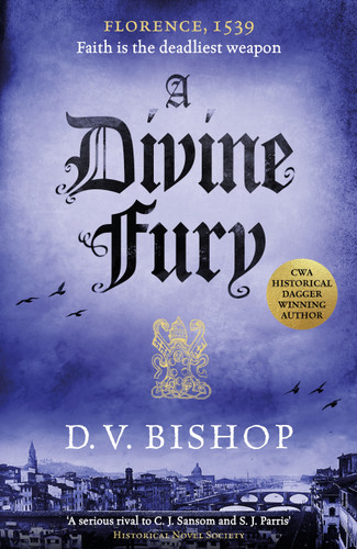 A Divine Fury (Cesare Aldo series #4) book cover by D. V. Bishop
