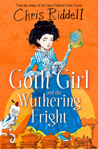 Goth Girl and the Wuthering Fright (Goth Girl) book cover by Chris Riddell