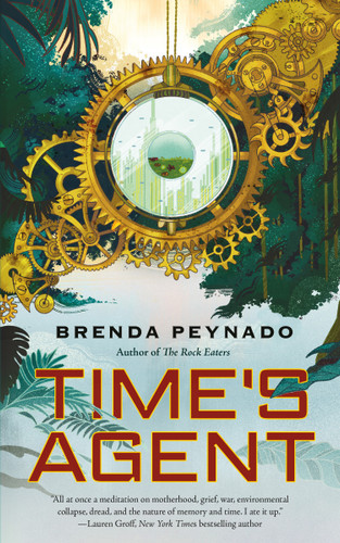 Time's Agent book cover by Brenda Peynado