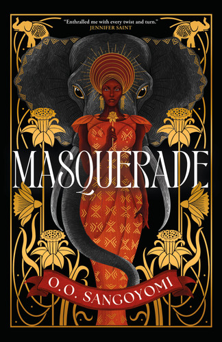 Masquerade book cover by O.O. Sangoyomi
