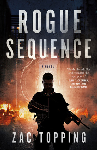 Rogue Sequence: A Novel (Ander Rade #1) book cover by Zac Topping
