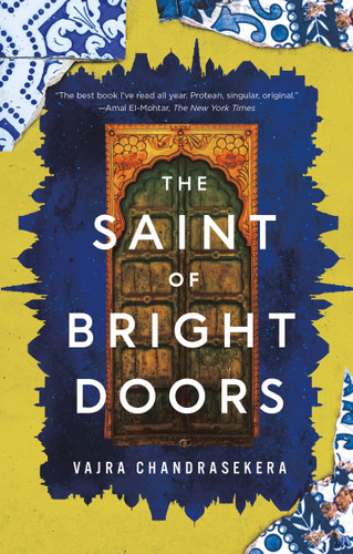 The Saint of Bright Doors book cover by Vajra Chandrasekera
