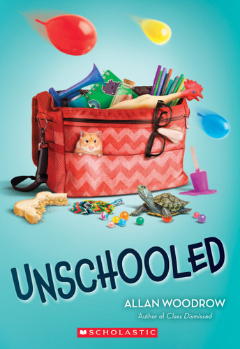 Unschooled book cover by Allan Woodrow