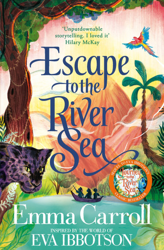 Escape to the River Sea book cover by Emma Carroll