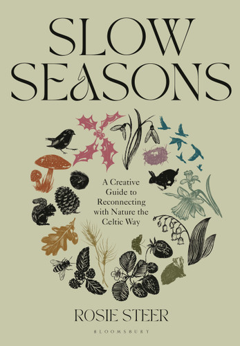 Slow Seasons: A Creative Guide to Reconnecting with Nature the Celtic Way book cover by Rosie Steer