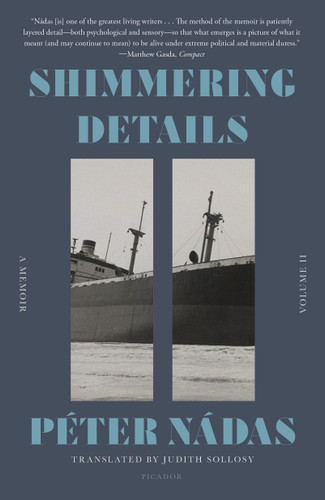 Shimmering Details, Volume II: A Memoir book cover by Péter Nádas