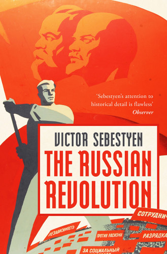 The Russian Revolution book cover by Victor Sebestyen