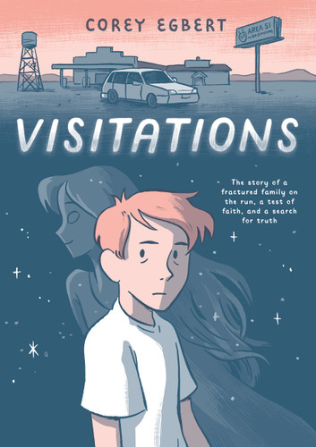 Visitations book cover by Corey Egbert