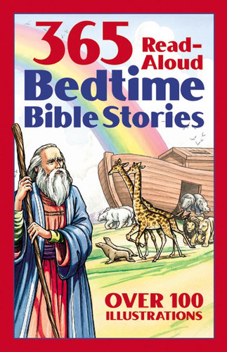 365 Read-Aloud Bedtime Bible Stories book cover by Daniel Partner