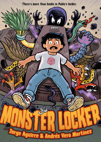Monster Locker (Monster Locker #1) book cover by Jorge Aguirre