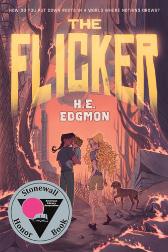 The Flicker book cover by H.E. Edgmon