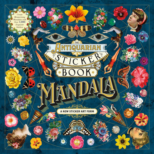 The Antiquarian Sticker Book: Mandala book cover by Odd Dot