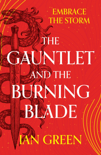The Gauntlet and the Burning Blade book cover by Ian Green