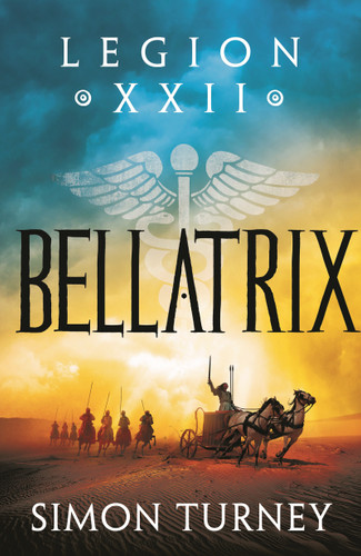 Bellatrix (Legion XXII) book cover by Simon Turney