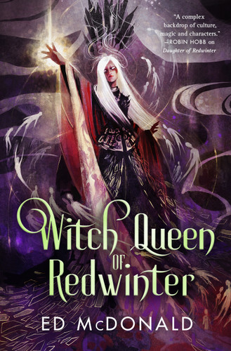 Witch Queen of Redwinter book cover by Ed McDonald