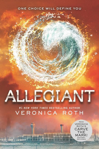 Allegiant (Divergent Series #3) book cover by Veronica Roth