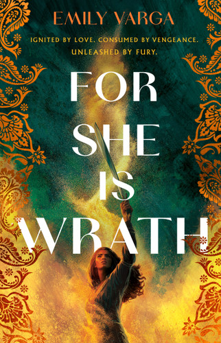 For She Is Wrath book cover by Emily Varga