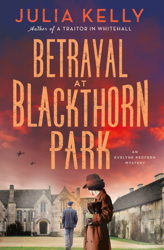 Betrayal at Blackthorn Park: An Evelyne Redfern Mystery (Evelyne Redfern #2) book cover by Julia Kelly