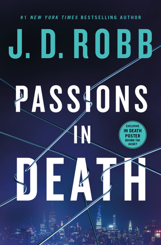 Passions in Death: An Eve Dallas Novel (In Death #59) book cover by J. D. Robb
