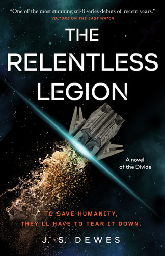The Relentless Legion book cover by J. S. Dewes