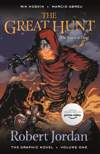 The Great Hunt: The Graphic Novel: Volume One (Wheel of Time: The Graphic Novel #7) book cover by Robert Jordan, Rik Hoskin