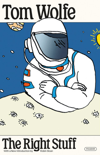 The Right Stuff book cover by Tom Wolfe