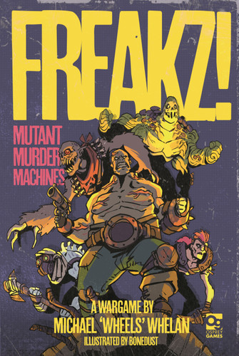 FREAKZ!: Mutant Murder Machines book cover by Michael Whelan