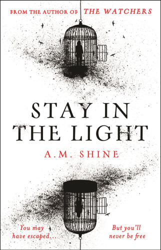 Stay in the Light: the chilling sequel to hit horror novel THE WATCHERS book cover by A.M. Shine