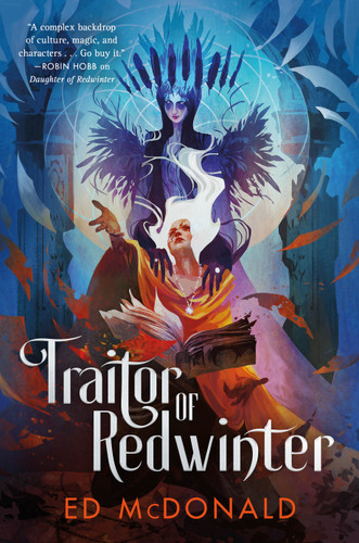 Traitor of Redwinter book cover by Ed McDonald
