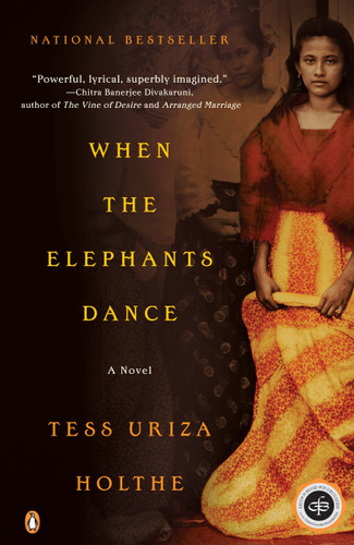 When the Elephants Dance book cover by Tess Uriza Holthe