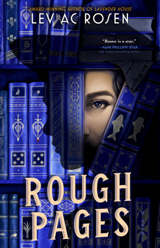 Rough Pages: An Evander Mills Mystery (Evander Mills #3) book cover by Lev AC Rosen