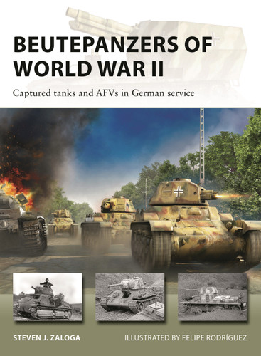 Beutepanzers of World War II: Captured tanks and AFVs in German service (New Vanguard #332) book cover by Steven J. Zaloga