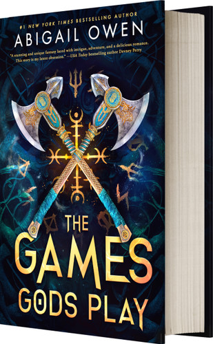The Games Gods Play (Standard Edition): An Enemies-to-Lovers Greek Gods Romantasy book cover by Abigail Owen