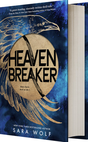 Heavenbreaker (Standard Edition) book cover by Sara Wolf