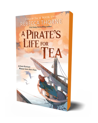 A Pirate's Life for Tea (Tomes & Tea #2) book cover by Rebecca Thorne