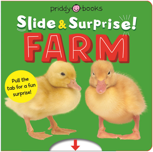 Farm (Slide & Surprise!): Pull the tabs for a fun farm surprise (Slide & Surprise!) book cover by Roger Priddy