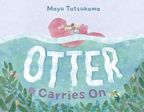Otter Carries On book cover by Maya Tatsukawa