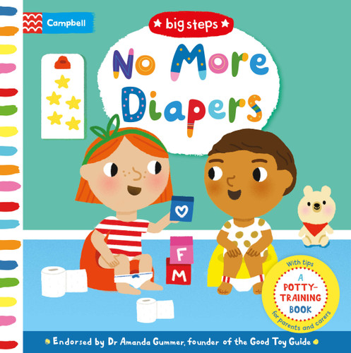 No More Diapers: A Potty Time Book (Campbell Big Steps) book cover by Campbell Books