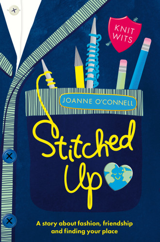 Stitched Up: A story about fashion, friendship and finding your place book cover by Joanne O'Connell