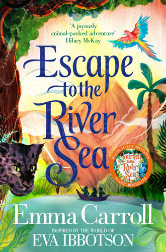 Escape to the River Sea book cover by Emma Carroll