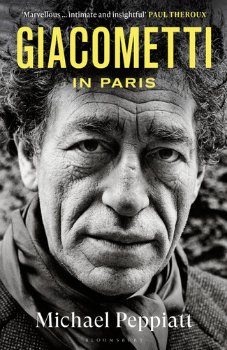 Giacometti in Paris book cover by Michael Peppiatt